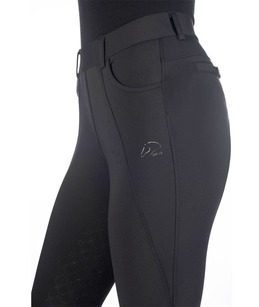 Leggings da donna per equitazione modello Rosewood con silicone totale - foto 7