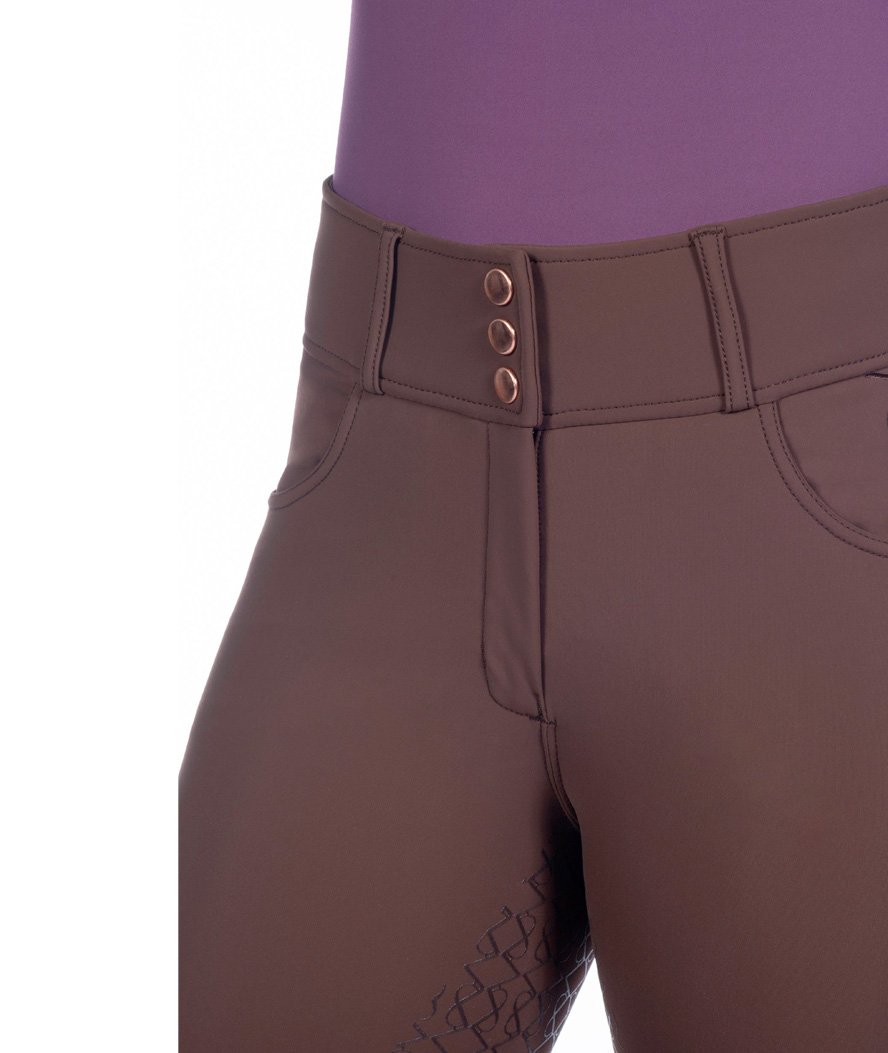 Pantaloni da donna a vita alta per equitazione modello Artic Bay con silicone totale
 - foto 10