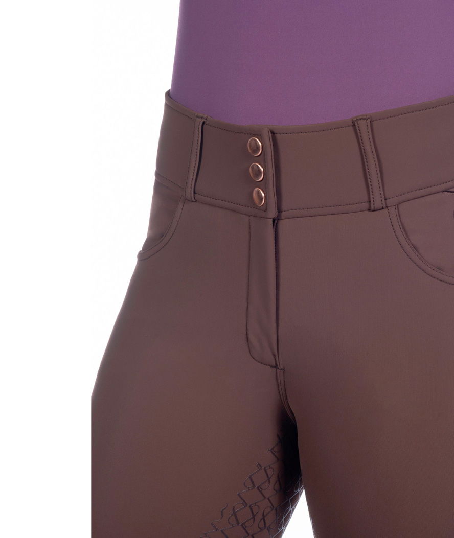 Pantaloni da donna a vita alta per equitazione modello Artic Bay con silicone totale
 - foto 10