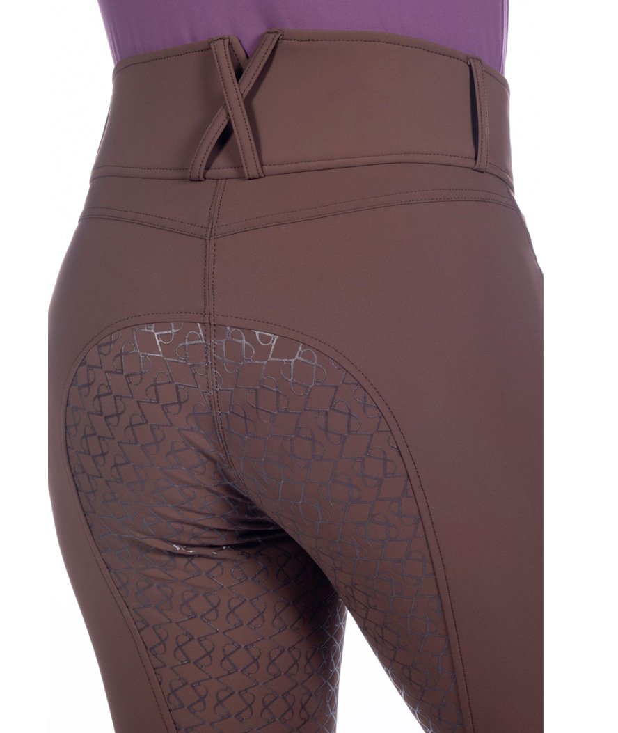 Pantaloni da donna a vita alta per equitazione modello Artic Bay con silicone totale
 - foto 9
