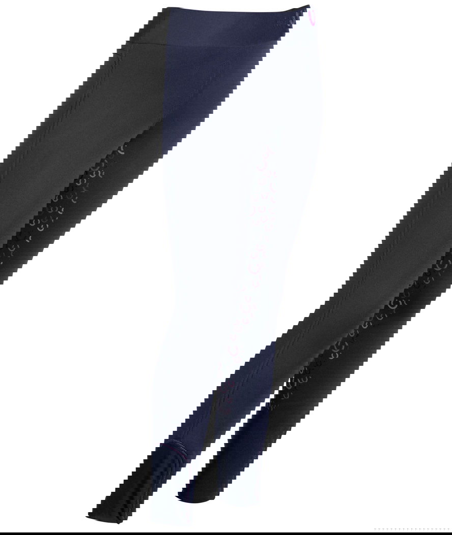 Leggings da bambina per equitazione modello Alva con silicone totale
 - foto 2