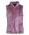 Gilet pile in pelliccetta per bambina modello Alva con cappuccio