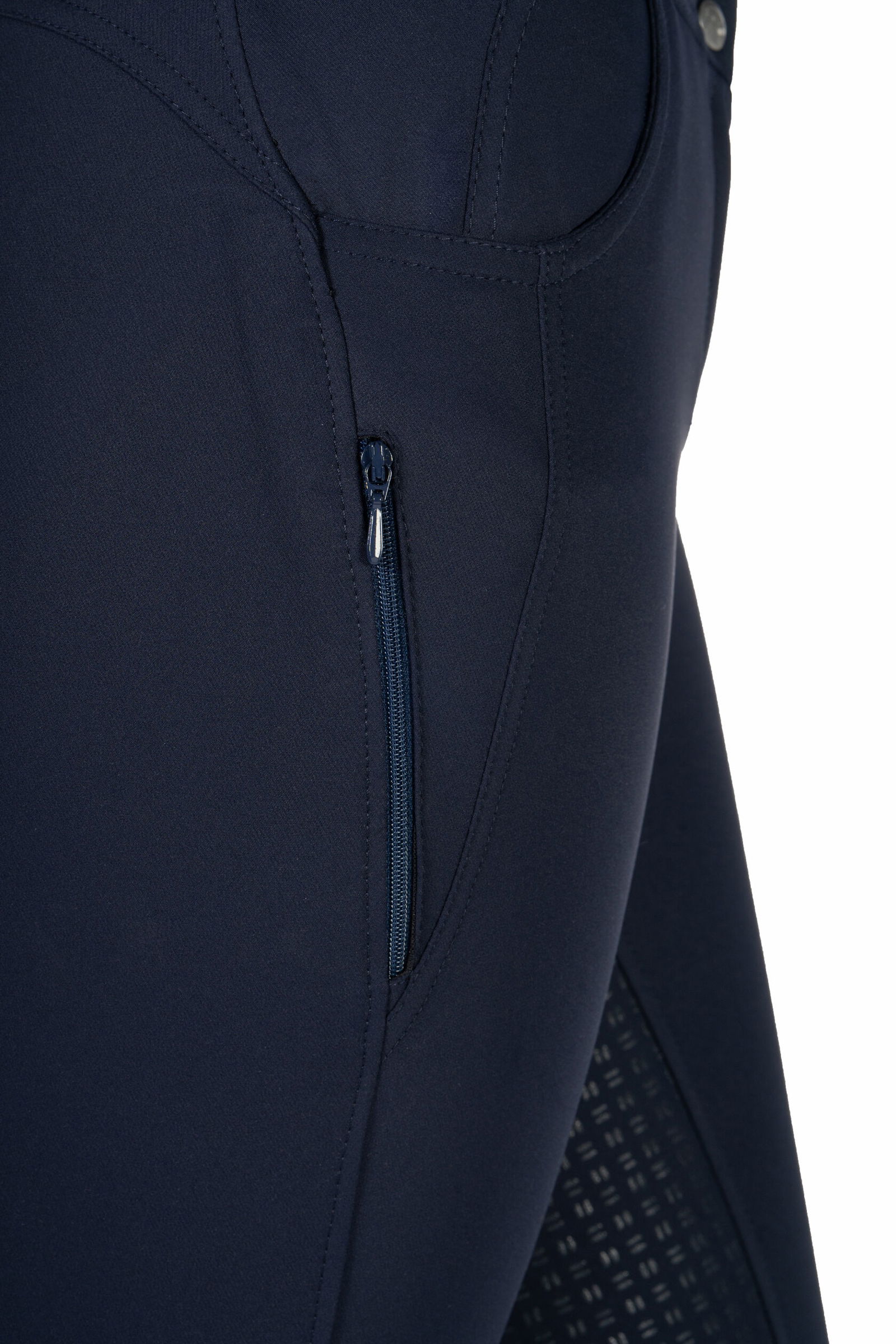 Pantaloni bambina per equitazione modello Ari Mid Rise full grip - foto 10
