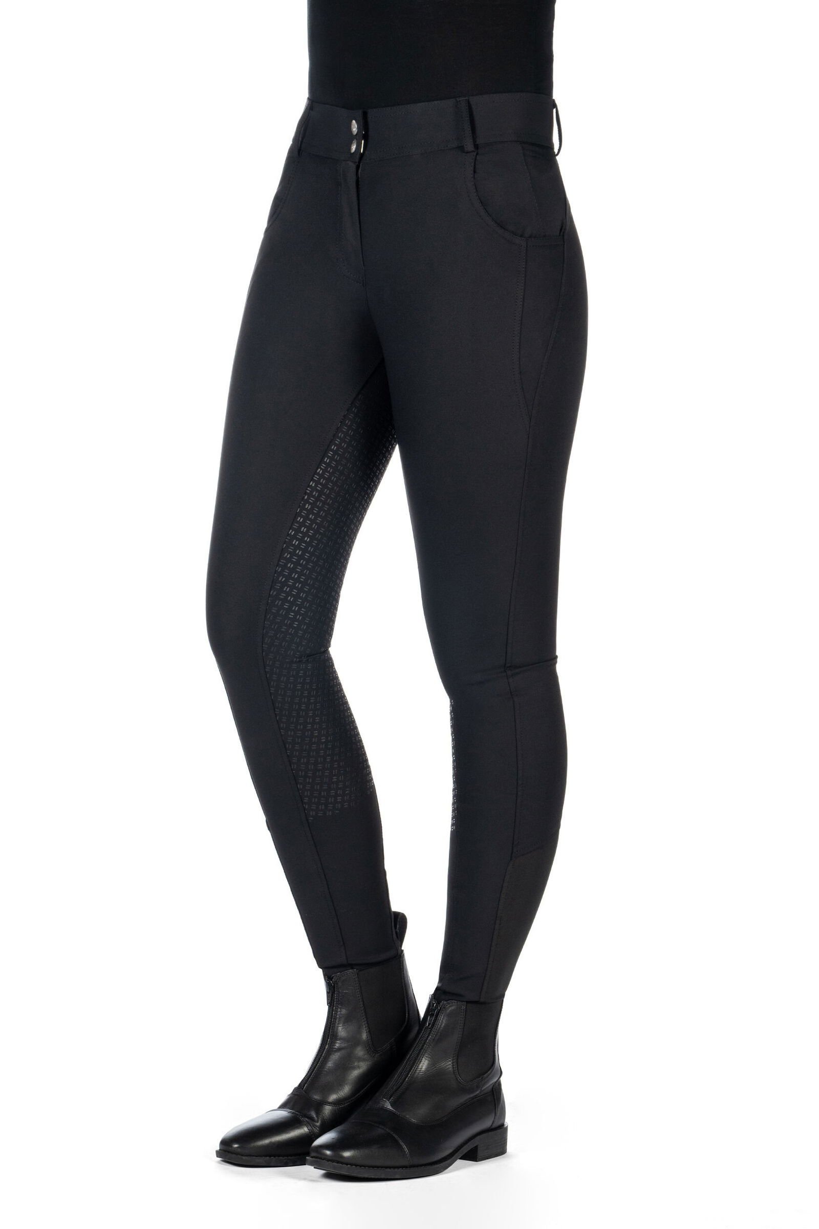 Pantaloni bambina per equitazione modello Ari Mid Rise full grip - foto 15