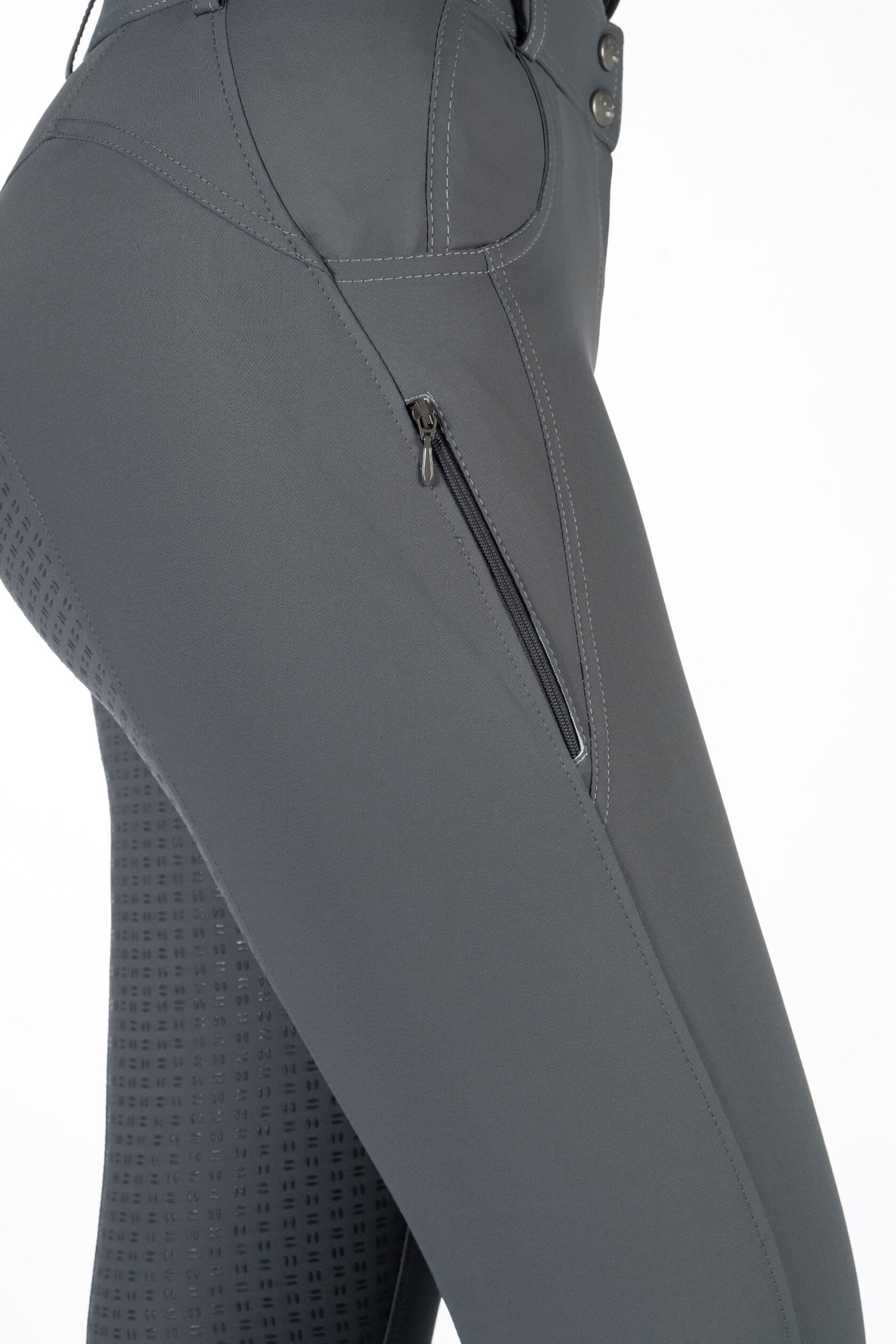 Pantaloni bambina per equitazione modello Ari Mid Rise full grip - foto 25