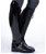 Stivali in cuoio laccato per equitazione modello Lynette altezza standard polpaccio extra largo