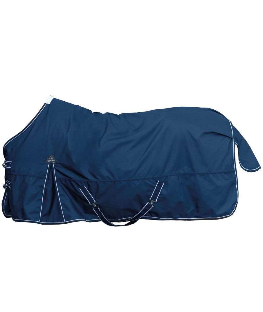 PROMOZIONE Coperta da paddock Premium impermeabile tessuto esterno 1680 denari imbottitura 300 g 155 CM BLU