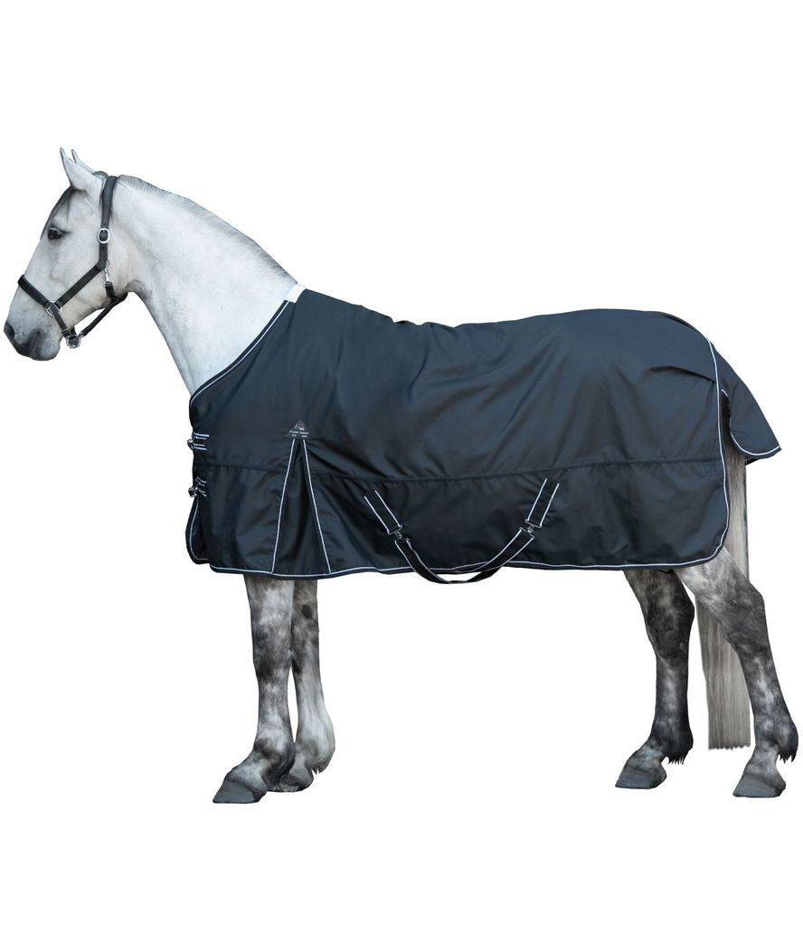 PROMOZIONE Coperta da paddock Premium impermeabile tessuto esterno 1680 denari imbottitura 300 g 155 CM BLU - foto 1