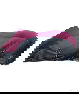 Coperta in rete antimosche modello Comfort con fodera in pile zona schiena e reni