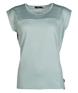 T-Shirt a manica corta da donna con stampa olografica modello Harbour Island
