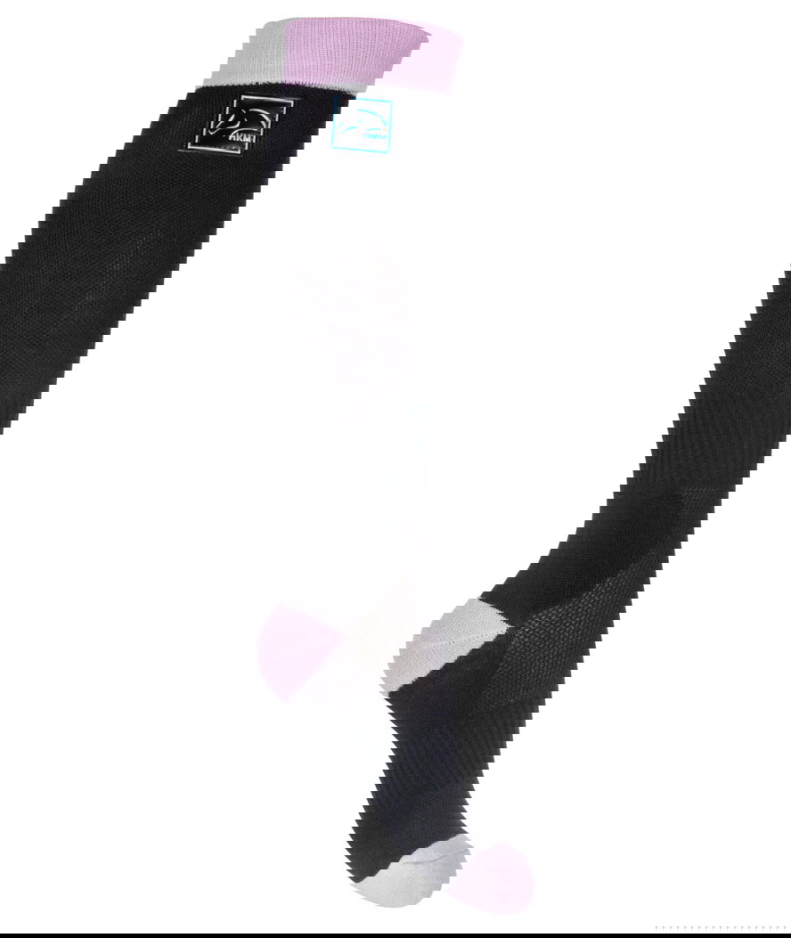 Calzini estivi per equitazione da donna caviglia e punta imbottita con logo olografico modello Harbour Island