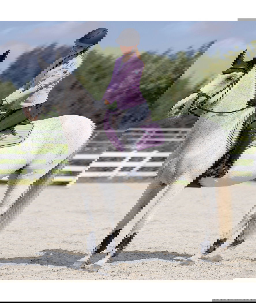 Sottosella con rinforzo al garrese e logo olografico modello Harbour Island Sportive dressage o rettangolare - foto 12