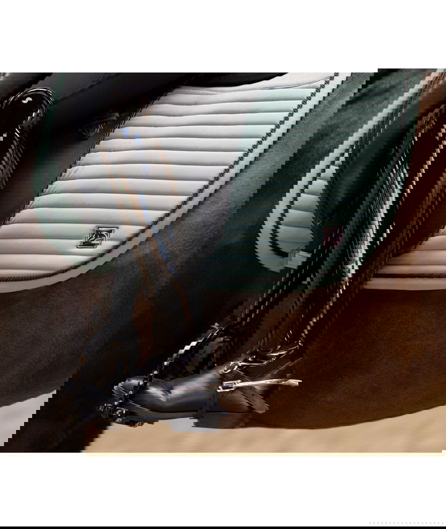 Sottosella con rinforzo al garrese e logo olografico modello Harbour Island Sportive dressage o rettangolare - foto 8