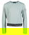 Maglia cropped manica lunga da bambina con inserto in rete e fascia elastica in vita modello Hailey - foto 1