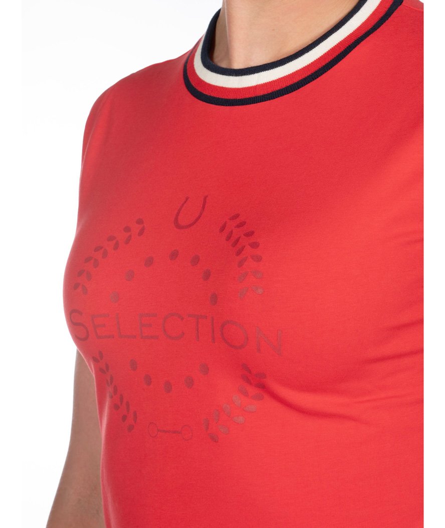 T-Shirt manica corta da donna in cotone fibra naturale e stampa decorativa modello Aruba - foto 6