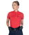 T-Shirt manica corta da donna tessuto tecnico traspirante con colletto rialzato e bottoni automatici modello Aruba - foto 8