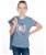 T-shirt manica corta da bambina in cotone fibra naturale con stampa decorativa modello Haymee - foto 7