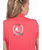 T-shirt manica corta bambina tessuto tecnico colletto rialzato e zip frontale modello Haymee - foto 3