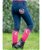 Jeans equitazione da bambina con elastico in vita regolabile e silicone al ginocchio modello Haymee Denim - foto 10