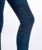 Jeans equitazione da bambina con elastico in vita regolabile e silicone al ginocchio modello Haymee Denim - foto 5