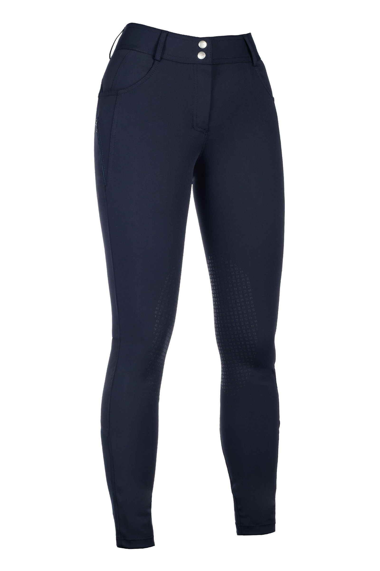 Pantaloni donna per equitazione modello Ari Mid Rise con grip al ginocchio in silicone - foto 5