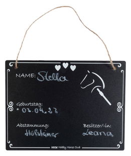 Stallschild -Hobby Horsing-