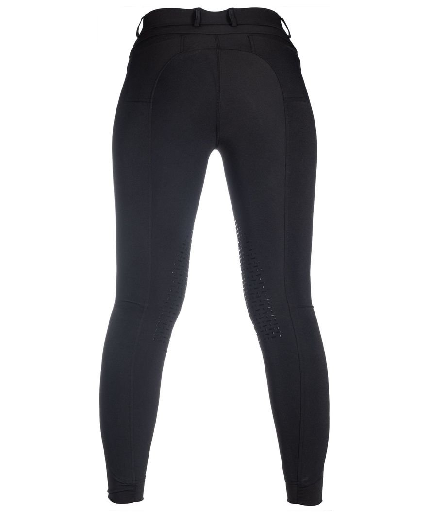 Pantaloni donna per equitazione modello Essentials con silicone al ginocchio - foto 2