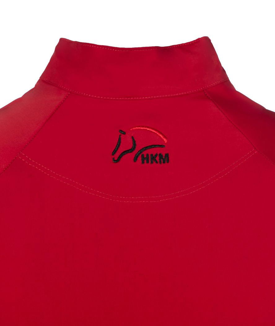 Maglia bambina per equitazione in tessuto tecnico con inserti in rete modello Essentials - foto 6