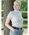T-shirt donna equitazione traspirante con inserti rete e cerniera frontale con strass Essentials Nashville - foto 8