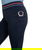 Leggings equitazione bambina silicone totale ed elastico in vita regolabile modello Haymee - foto 5