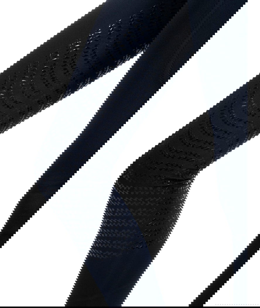 Leggings equitazione bambina silicone totale ed elastico in vita regolabile modello Haymee - foto 7