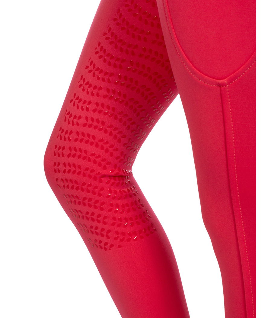 Leggings equitazione bambina silicone totale ed elastico in vita regolabile modello Haymee - foto 9