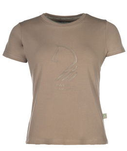 T-Shirt a manica corta da donna modello Livigno con stampa 3D