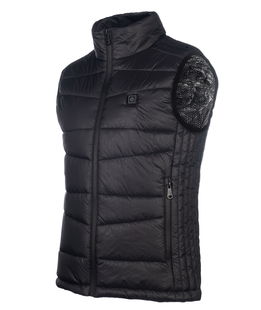 Gilet equitazione uomo smanicato imbottito e trapuntato modello Heat Control