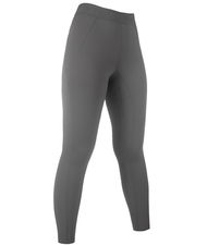 Leggings donna per equitazione modello bambina con full grip in silicone