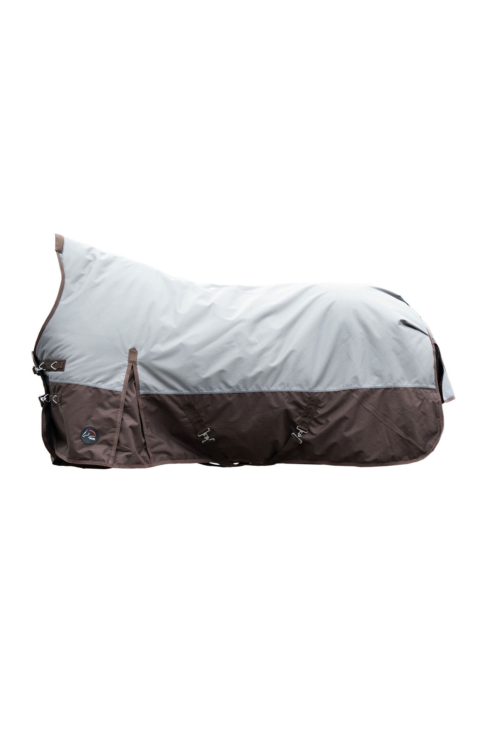 PROMOZIONE Coperta da paddock per cavalli modello Norwich tessuto esterno 600 denari e imbottitura 300 g 155 CM ROSA/NERO - foto 4