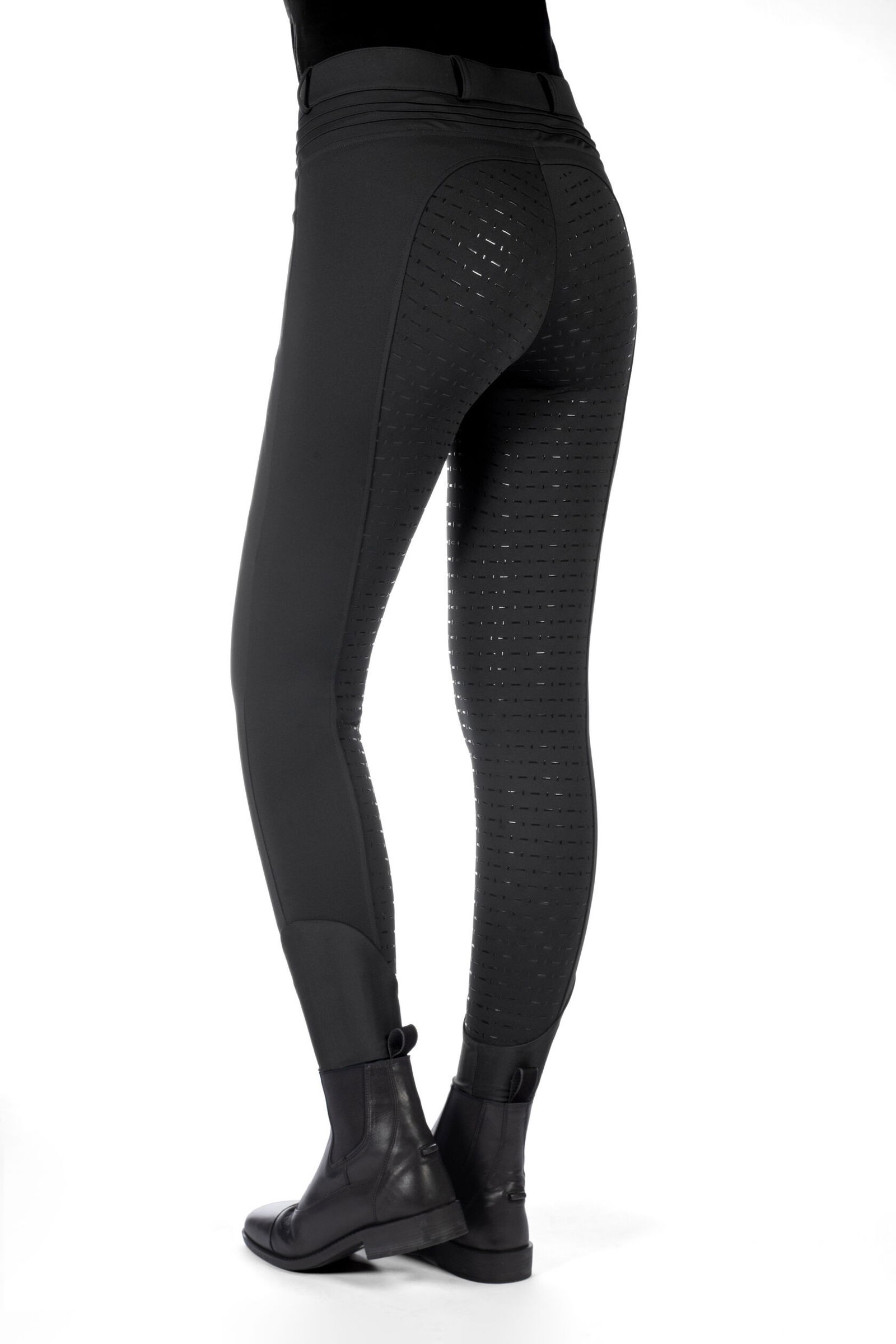 PROMOZIONE Heating pantalone donna per equitazione autoriscaldante con batteria modello comfort style NERO 36 IT - foto 14