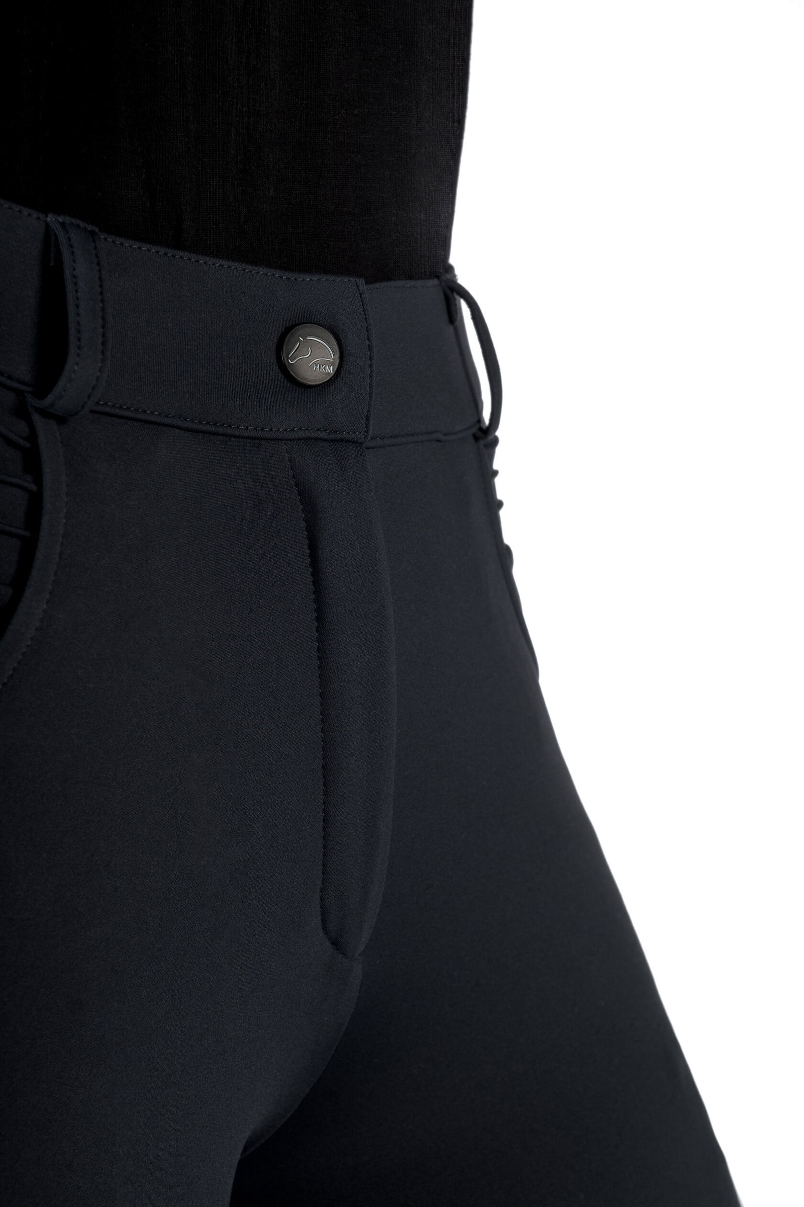 PROMOZIONE Heating pantalone donna per equitazione autoriscaldante con batteria modello comfort style NERO 36 IT - foto 17