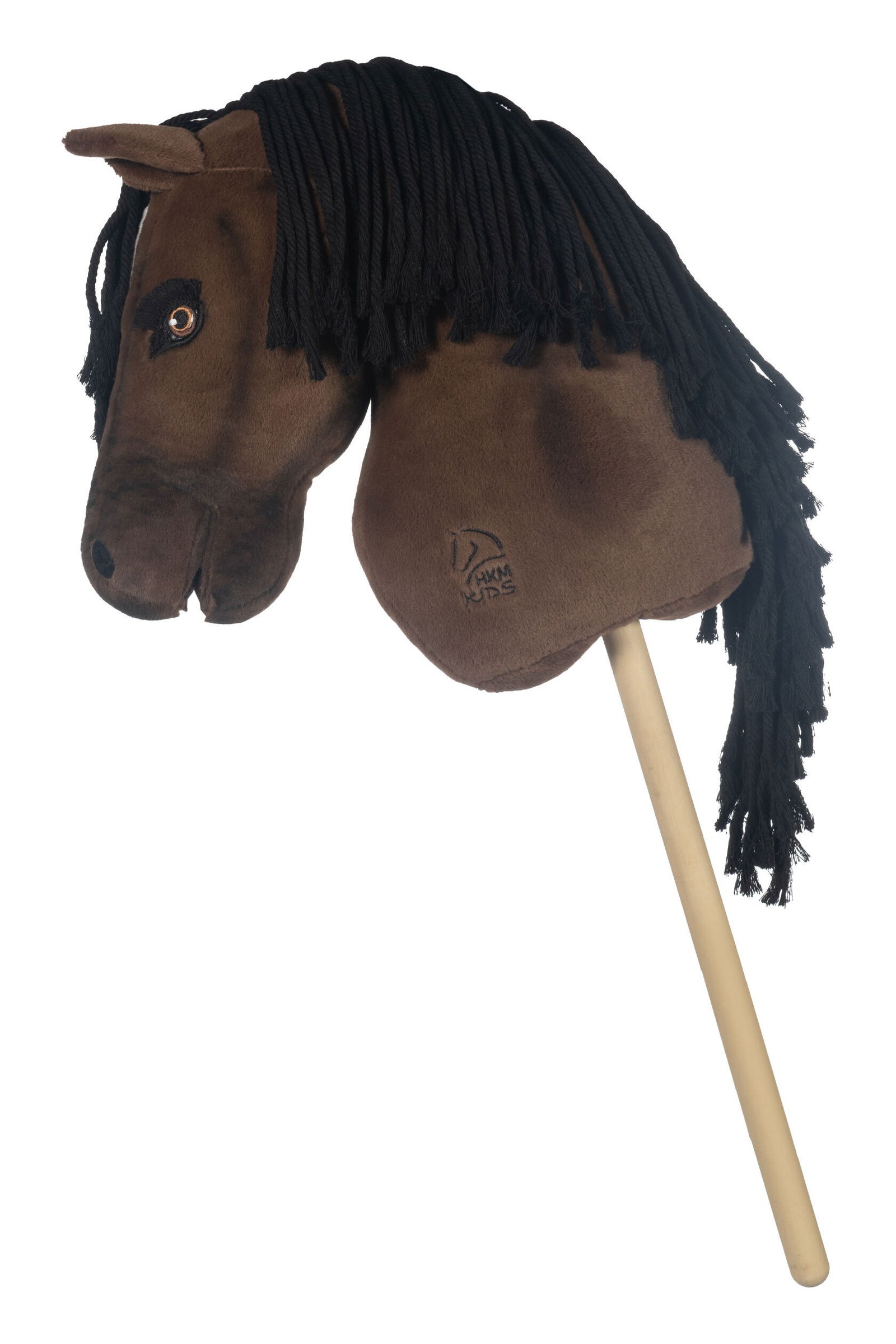 Cavallino giocattolo Hobby Horse HKM con testa peluche e bastone modello Avalon - foto 1