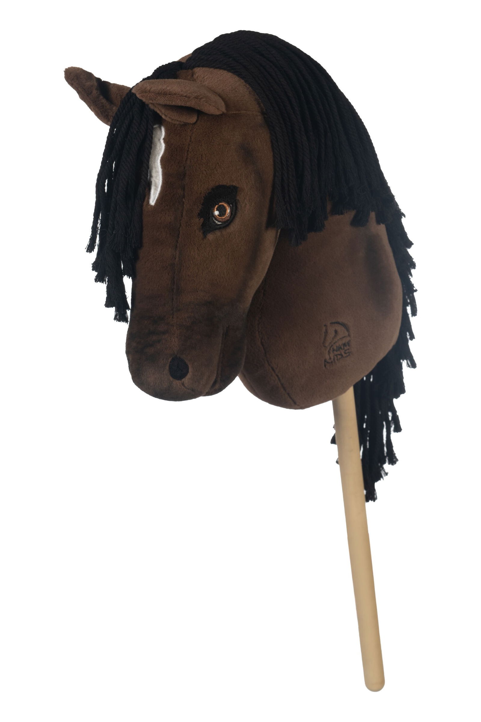 Cavallino giocattolo Hobby Horse HKM con testa peluche e bastone modello Spirit - foto 2