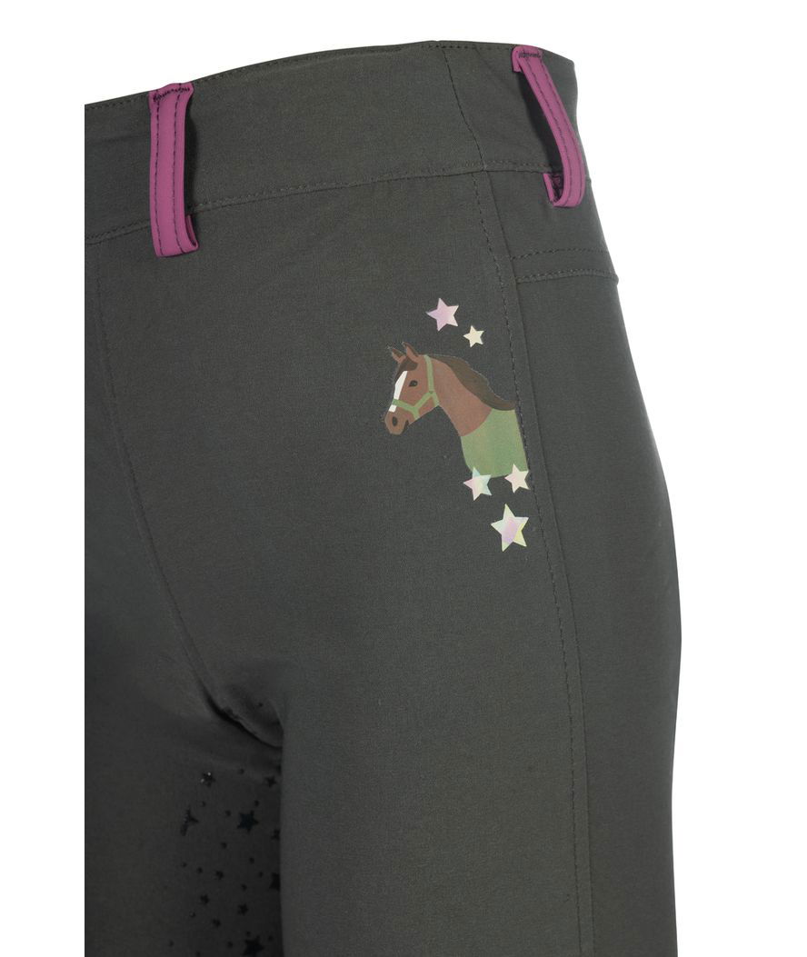 Reitleggings -Pony Dream II- Silikon-Vollbesatz - foto 16
