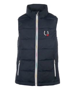 Gilet equitazione per bambini modello Mika con imbottitura leggera e antivento