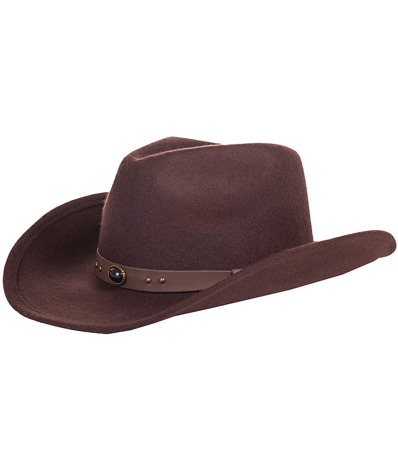Cappello Western in lana modello Houston - foto 1