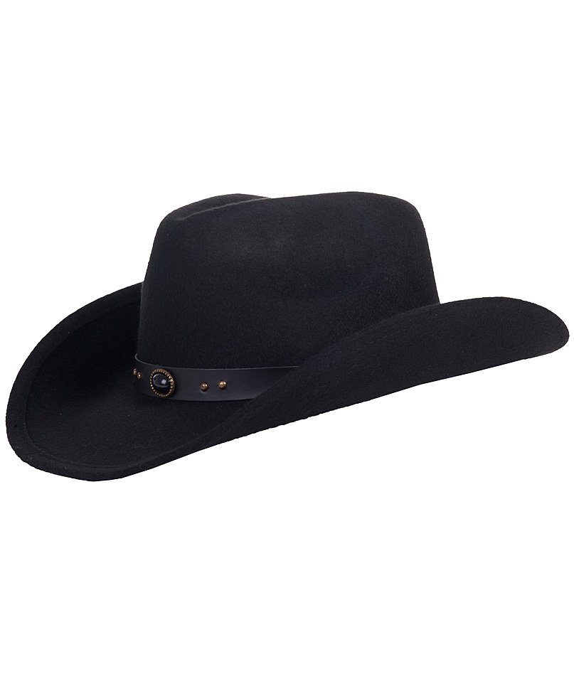 Cappello Western in lana modello Houston - foto 2