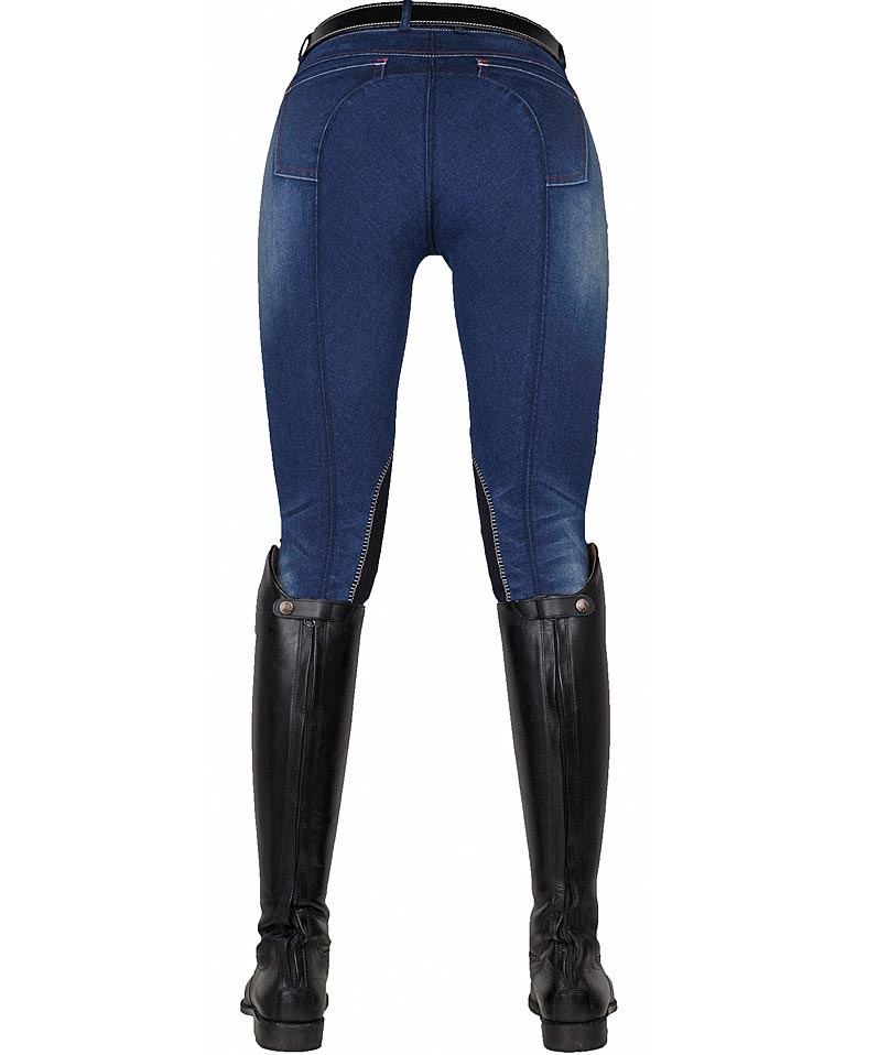 Pantaloni da equitazione bambino modello Summer Denim - foto 1