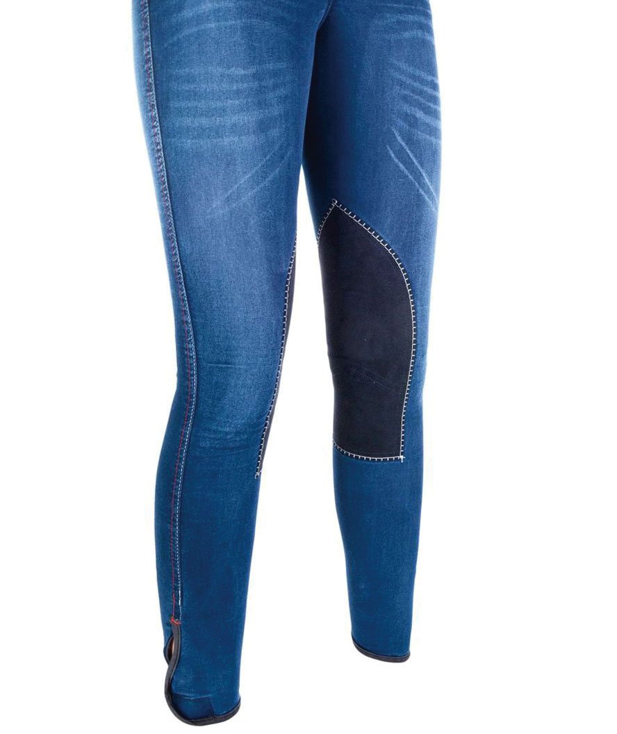 Jeans equitazione donna in materiale stretch modello Summer Denim - foto 10