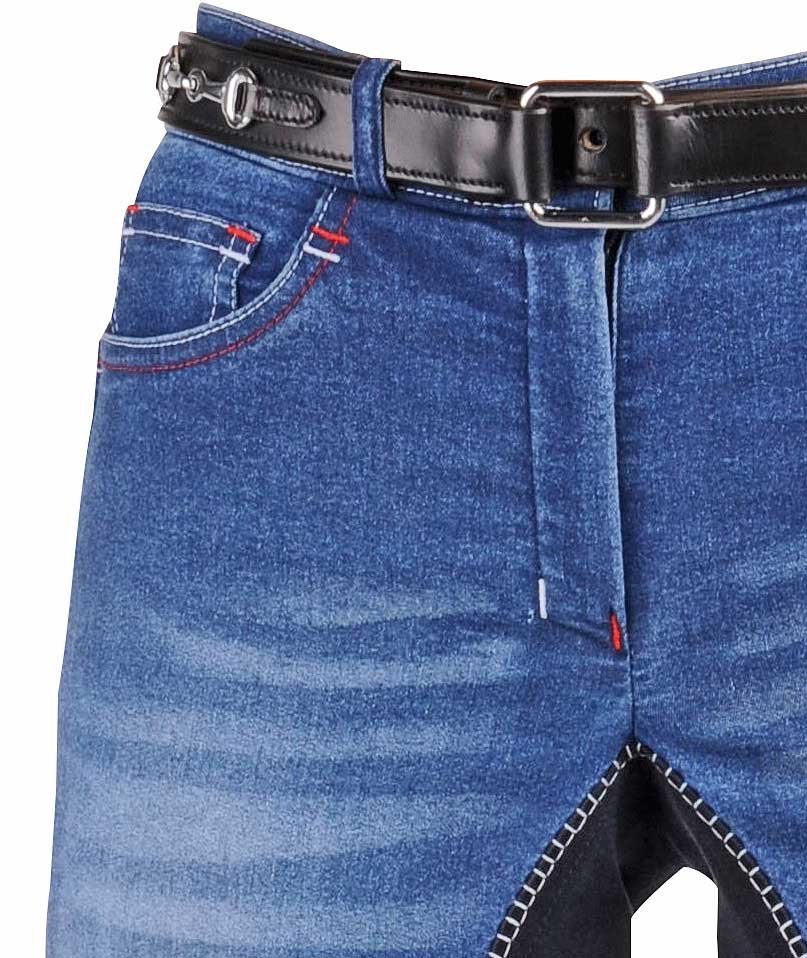 Pantaloni Jeans Jodhpur donna modello Summer Denim - foto 2