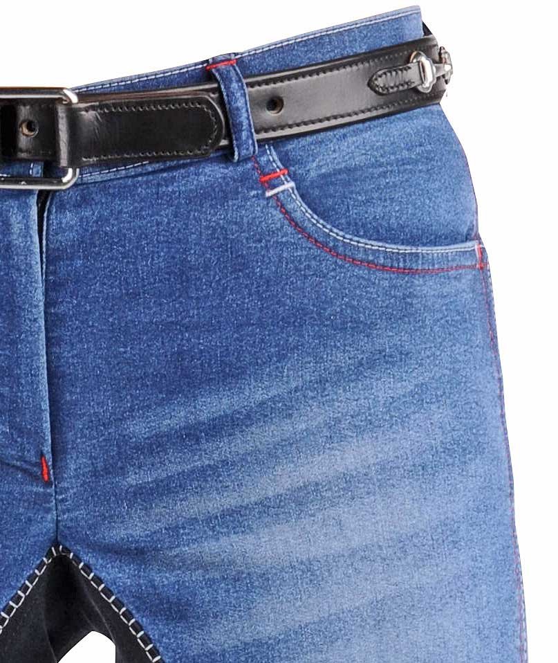 Pantaloni Jeans Jodhpur donna modello Summer Denim - foto 3