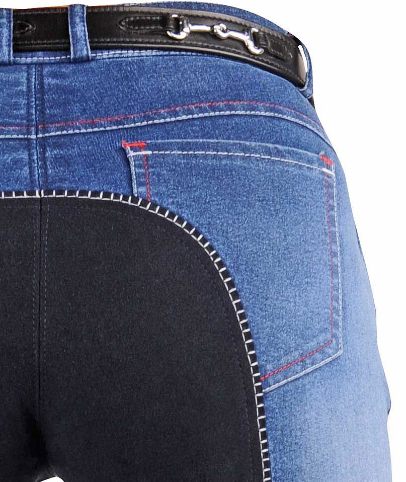 Pantaloni Jeans Jodhpur donna modello Summer Denim - foto 4