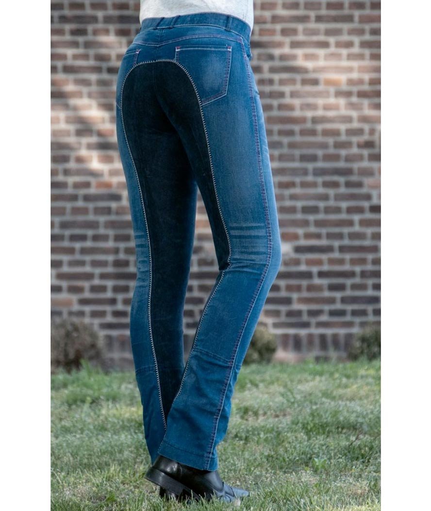 Pantaloni Jeans Jodhpur donna modello Summer Denim - foto 7
